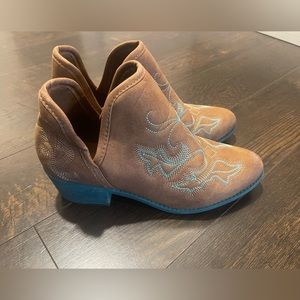 Ankle cowboy boots